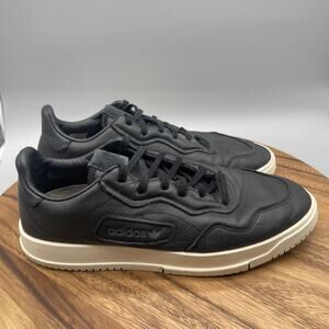 Mens Adidas SC Premiere Shoes Mens Size 11 Black Leather Casual Comfort Walking